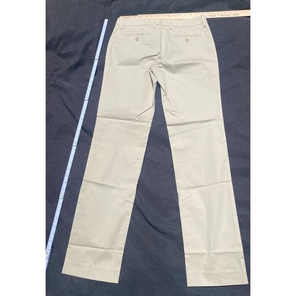 Peserico PME Men's Khaki Cotton Blend Dress Pants – Size 32x34 - Picture 3 of 3